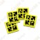 Groundspeak Mini stickers - Pack of 4