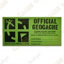 Groundspeak logo camo patch