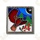 Geocoin "World" - Red