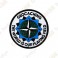 Geocaching round patch - The World is our Playing Field