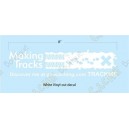 Trackable Making Tracks car sticker