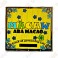 Geocoin "Macaw" - Yellow