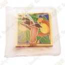 Vinyl pouch for geocoin - 6,5 cm