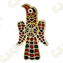 Geocoin "Eagle Fibula" - Gold