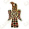 Geocoin "Eagle Fibula" - Gold