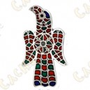 Geocoin "Eagle Fibula" - Silver