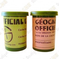 Cache "film canister" - Verde