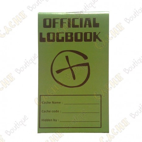 Pequeno logbook "Official Logbook"