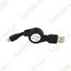 Retractable USB - Mini USB