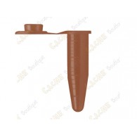 Micro Tube 0,5 ml x 10 - Marron