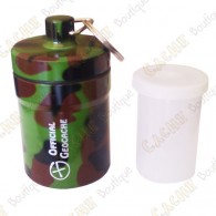 Grosse micro cache "Official Geocache" 8 cm - Camouflage
