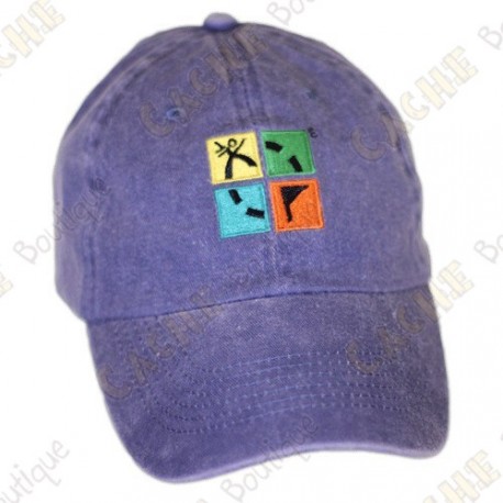 Gorra logo Groundspeak - Azul