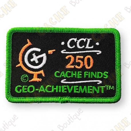 Geo Achievement® 250 Finds - Patch
