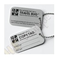  Official Groundspeak Travel Bug. 
