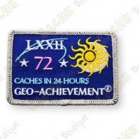 Geo Achievement® 24 Hours 72 Caches - Parche