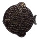 Geocoin "Rainbow Fish" - Coral Black Nickel LE