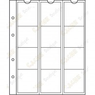 Pocket sheet for NUMIS album - 44 mm