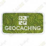  Parche geocaching con logotipo Groundspeak. 