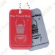 Travel bug QR - Vermelho