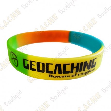 Bracelet silicone Geocaching - Color