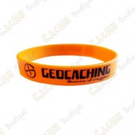 Bracelet silicone Geocaching Enfants  - Orange