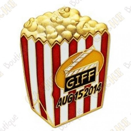 Géocoin "GIFF" 2014 - Pop corn