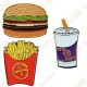 Geocoin "Fast Food" -  Menu