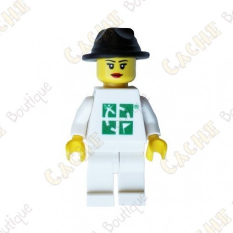 Figura Mulher LEGO™ trackable - Chapéu preto