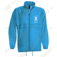 Parka como "K-Way" - Azul