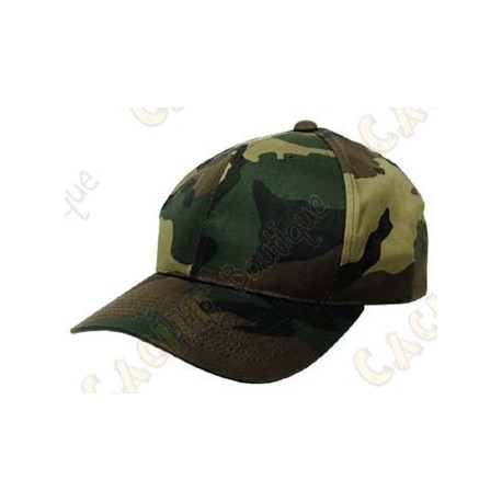 Casquette camouflage - Vert