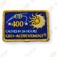 Geo Achievement® 24 Hours 400 Caches - Parche