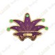 Geocoin "Mardi Gras" - Gold