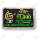 Geo Achievement® 11 000 Finds - Parche