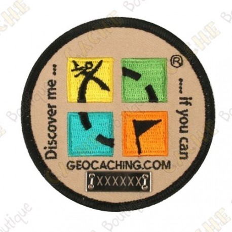 Parche Geocaching trackable - Redondo