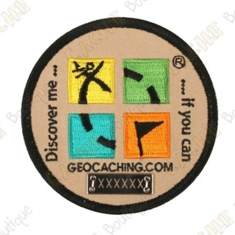 Patch Geocaching trackable - Rodada