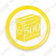 Geo Score Badge - 500 Finds