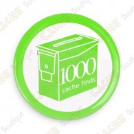 Geo Score Button - 1000 finds