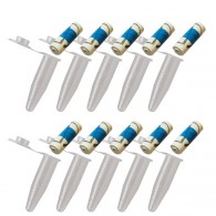 Micro Tube 1,5 ml + logroll x 10 - Transparente