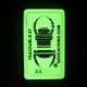TB trackable patch - Glow in the dark