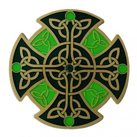 Geocoin "Celtic Knot" - Green