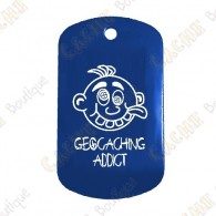 Traveler "Geocaching Addict" Chico  - Azul