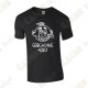 T-shirt "Geocaching Addict" Homem - Preto