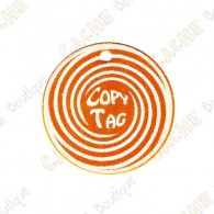 Copy Tag - Geocoin/Double tag - Laranja