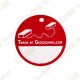 Copy Tag - Geocoin/Double tag - Red