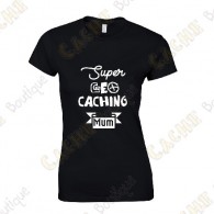 "Super Geocaching Mum" T-shirt for Women