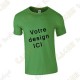 T-Shirt 100% personnalisé, Homme - Noir