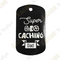 Traveler "Super Geocaching Dad" - Negro