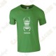 T-shirt trackable "Travel Bug" Homem