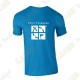 Trackable T-shirt with your Teamname, for Men - Black