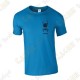 Trackable T-shirt with your Teamname, for Men - Black